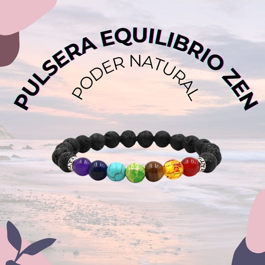 PULSERA EQUILIBRIO ZEN: Poder Natural para Tus Chakras