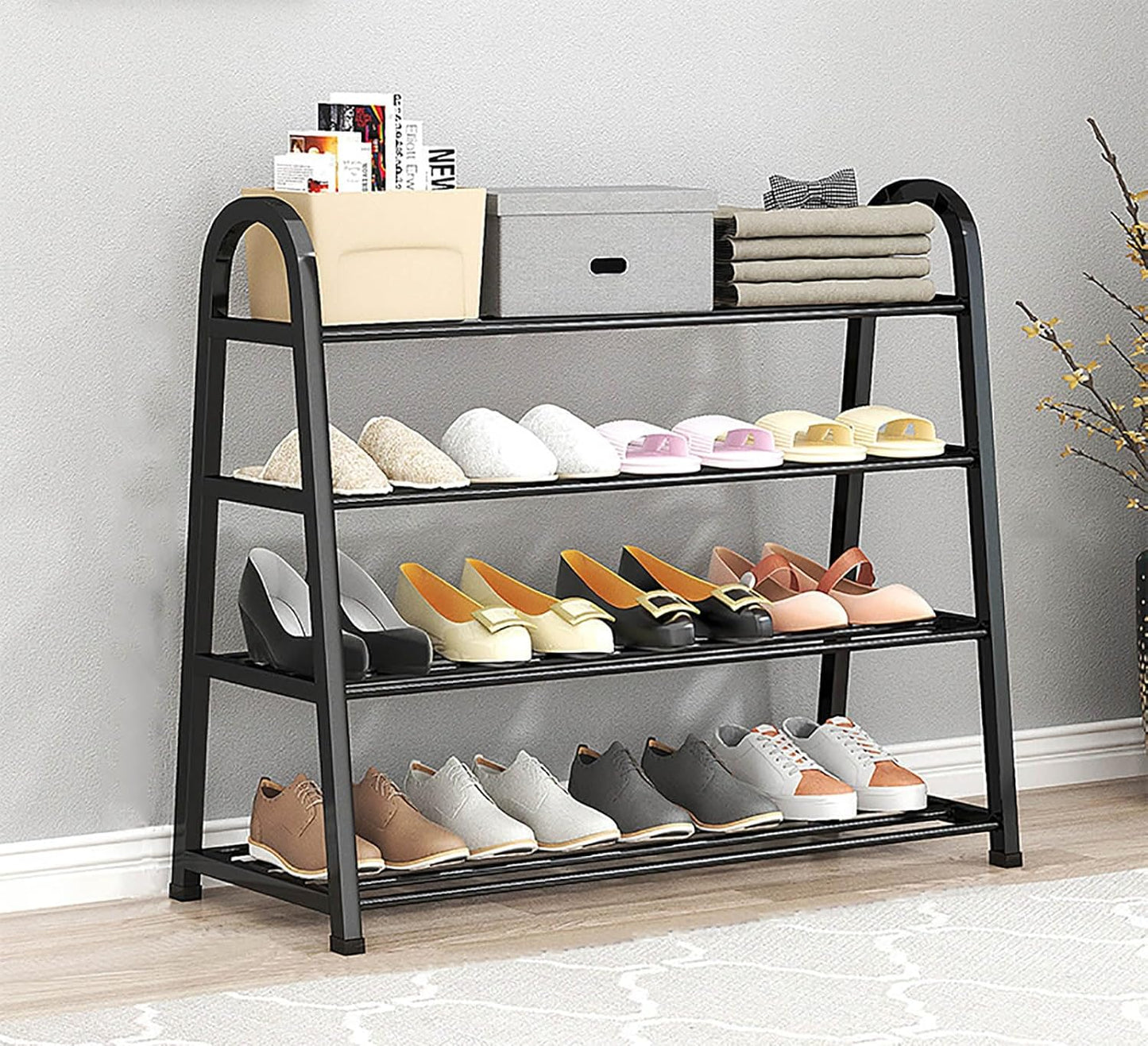 Zapatero Compacto 4N – Ordena hasta 16 pares sin ocupar espacio